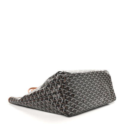 Goyard Goyardine Saint Louis GM Black Gold 4 of 11