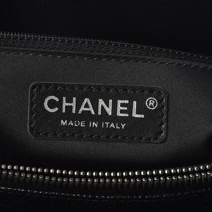 Chanel Caviar Quilted XL Grand Shopping Tote GST Black 6 of 14