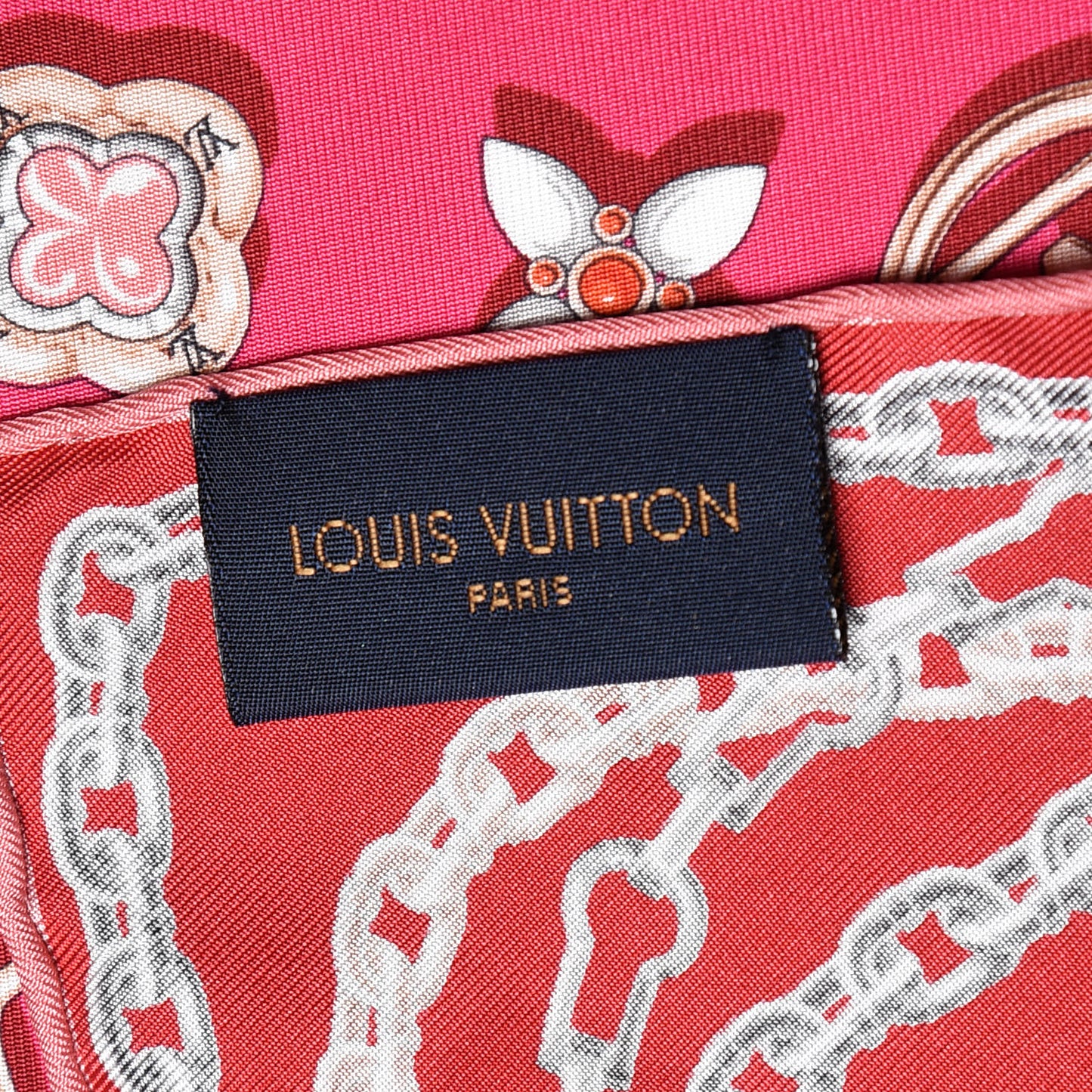 Silk Your Highness Square Scarf Fuchsia
