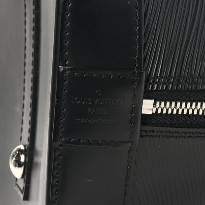 Louis Vuitton Epi Alma MM Black 6 of 10