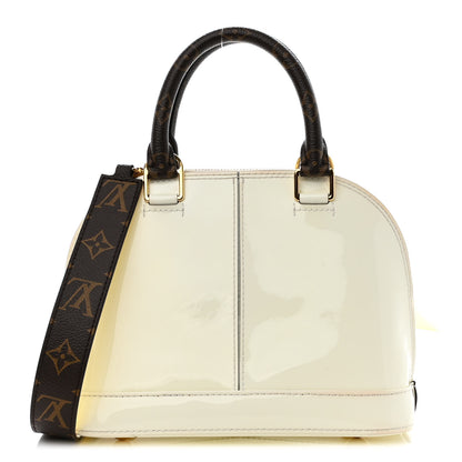 Louis Vuitton Patent Monogram Alma BB White 1 of 13