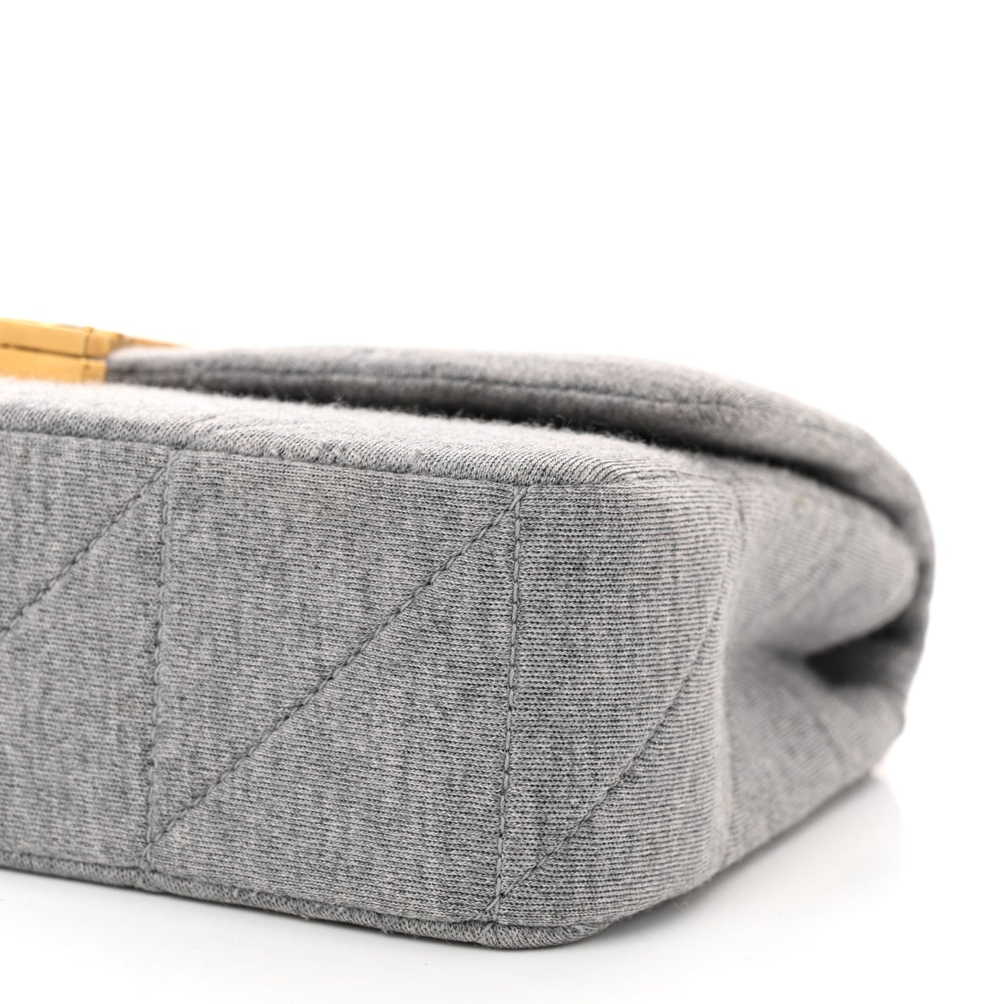 Jersey Wool Patchwork Monogram Medium Jamie Grey