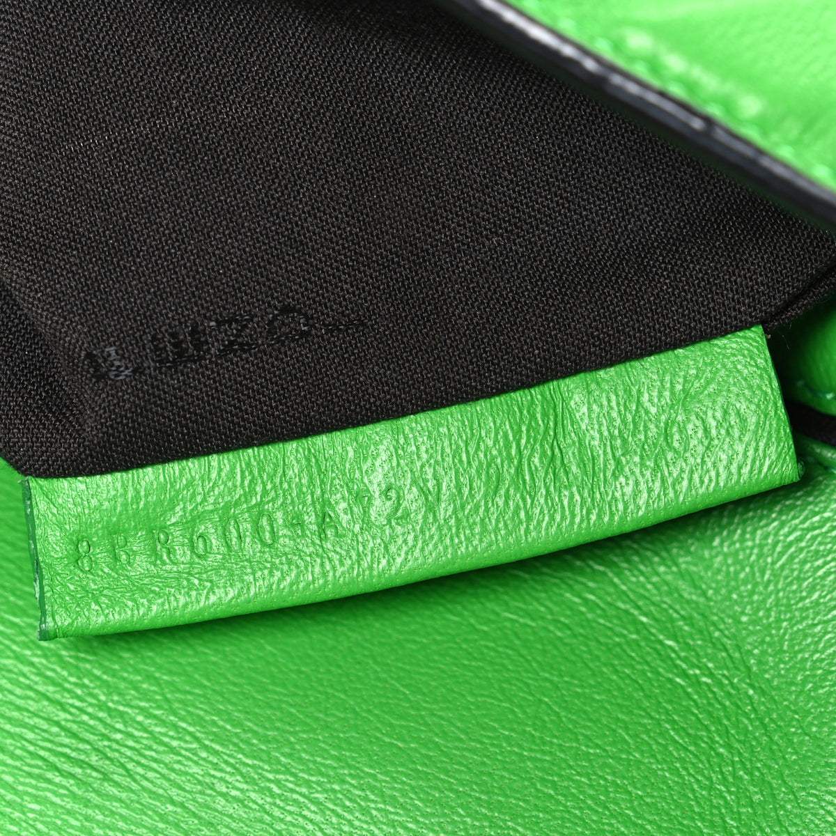 Nappa FF 1974 Embossed Baguette Tomatillo