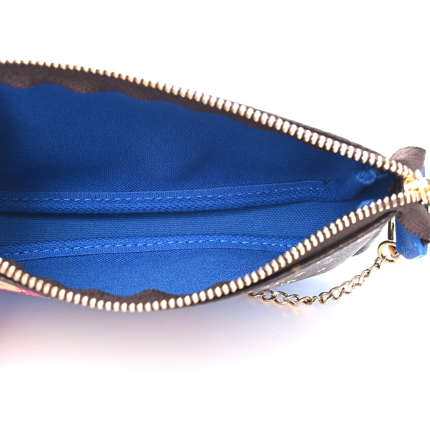 Louis Vuitton Monogram 2019 Christmas Animation Mini Venice Pochette Accessories Blue 6 of 10