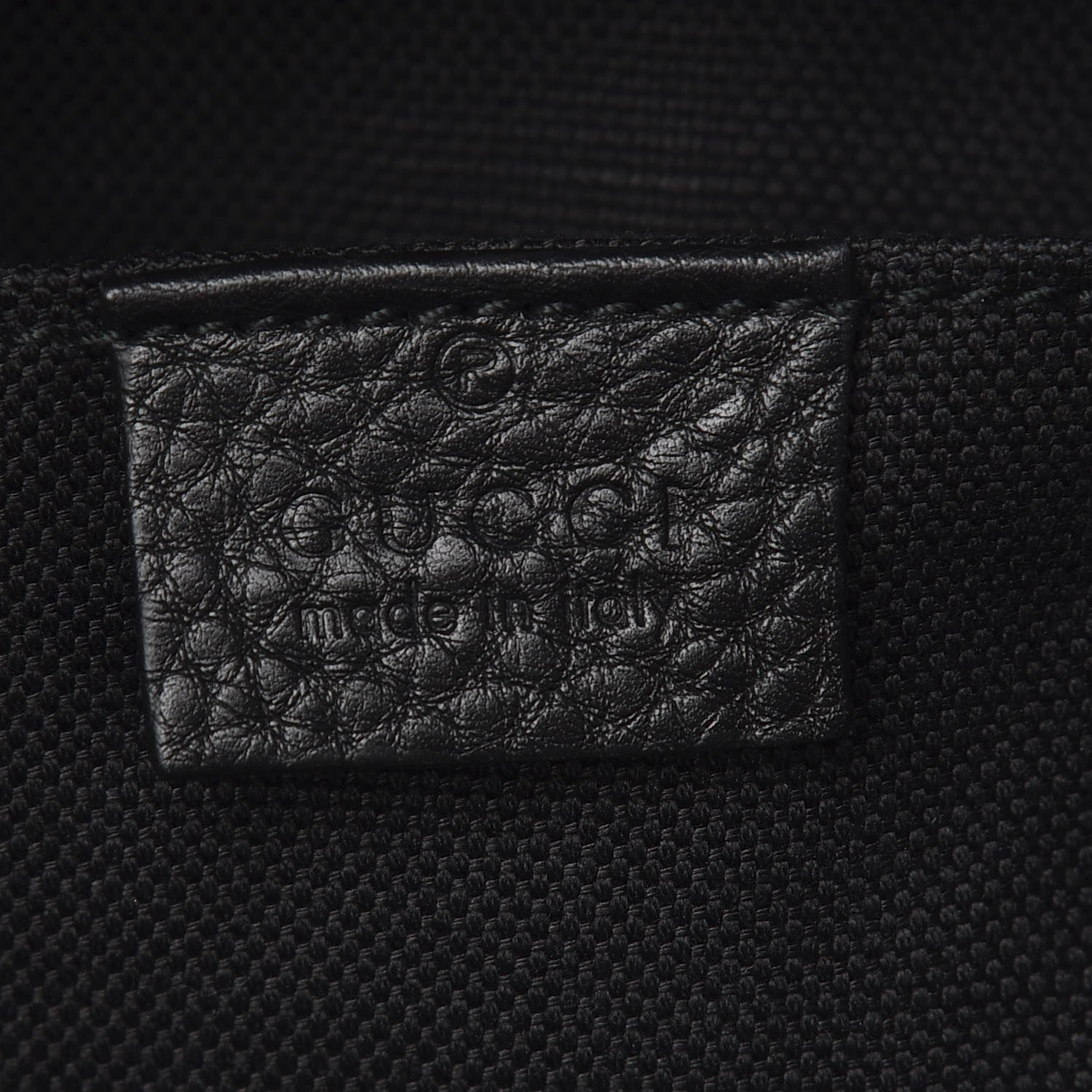 Gucci Cellarius Calfskin Mini Bamboo Shopper Tote Black 5 of 9