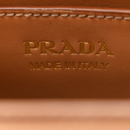Prada Wicker Mini Panier Bag Natural 6 of 12