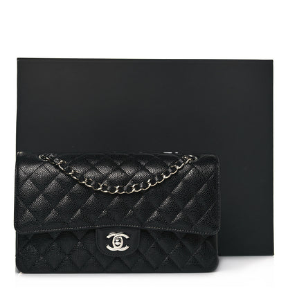 Chanel Caviar Quilted Medium Double Flap Black 12 of 12