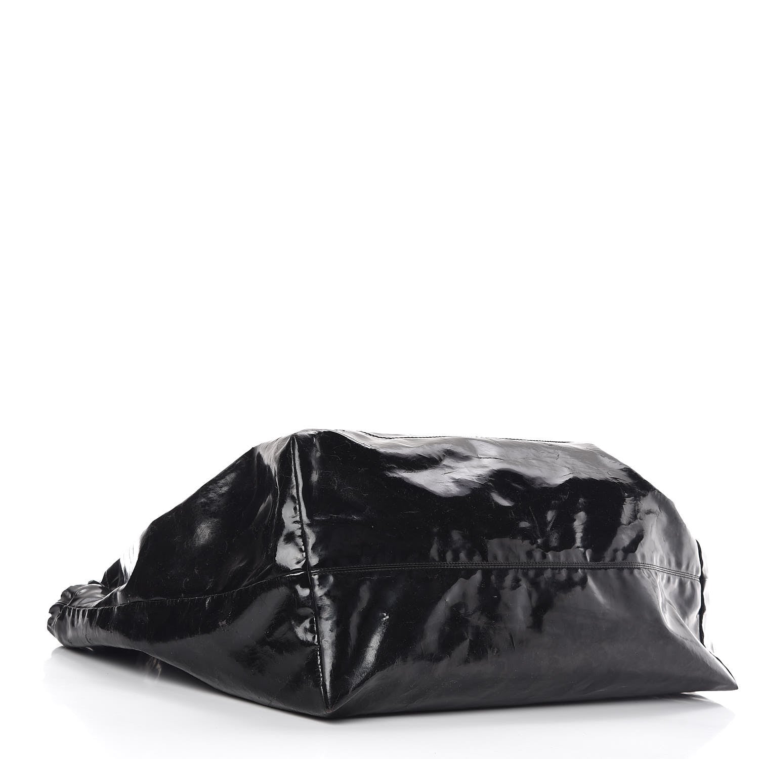 Chanel Vinyl XL Coco Cabas Black 5 of 17
