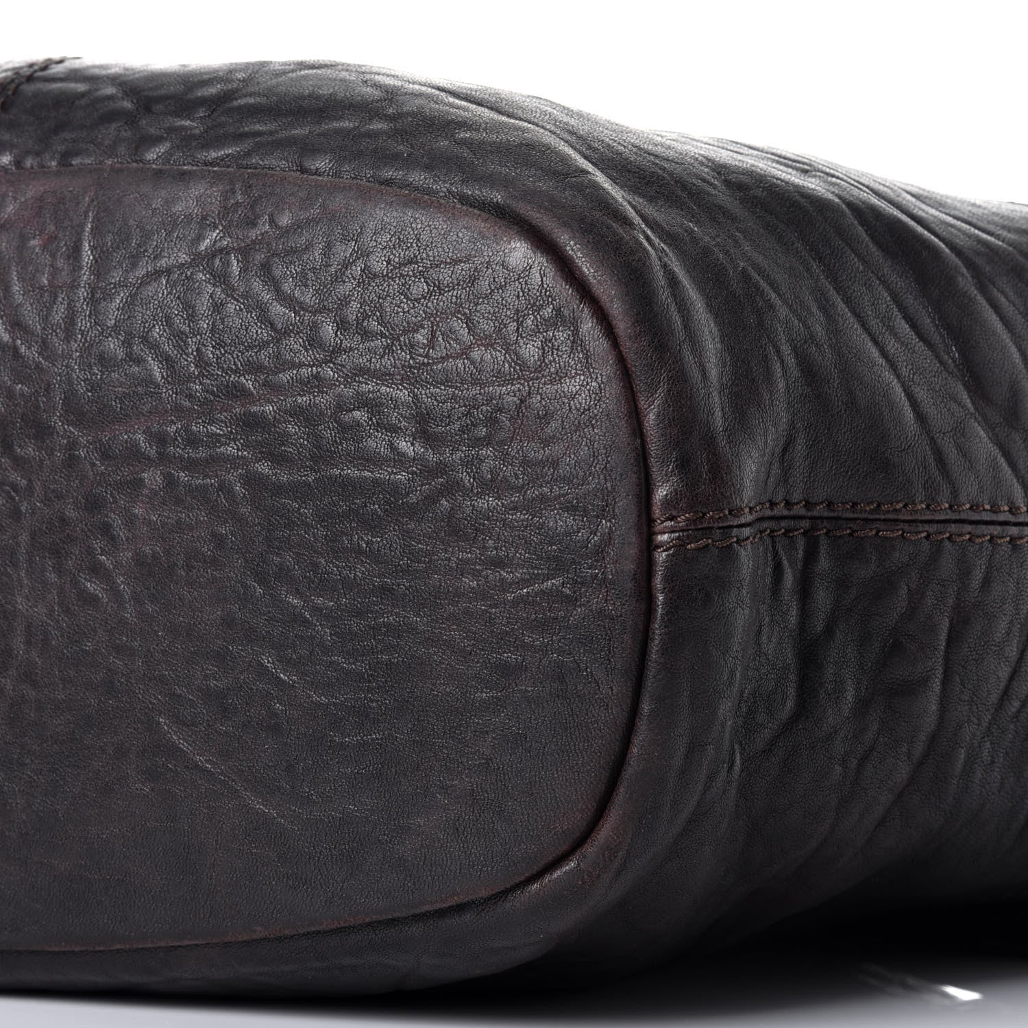 Givenchy Wrinkled Lambskin Medium Nightingale Dark Brown 9 of 9
