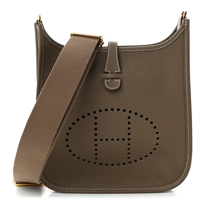 Hermes Taurillon Clemence Evelyne 23 Poche III Etoupe 1 of 11