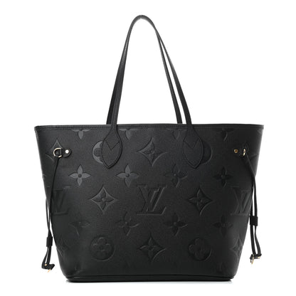 Louis Vuitton Empreinte Monogram Giant Neverfull MM Black 1 of 9