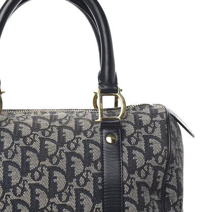 Christian Dior Denim Monogram Boston Navy 11 of 11