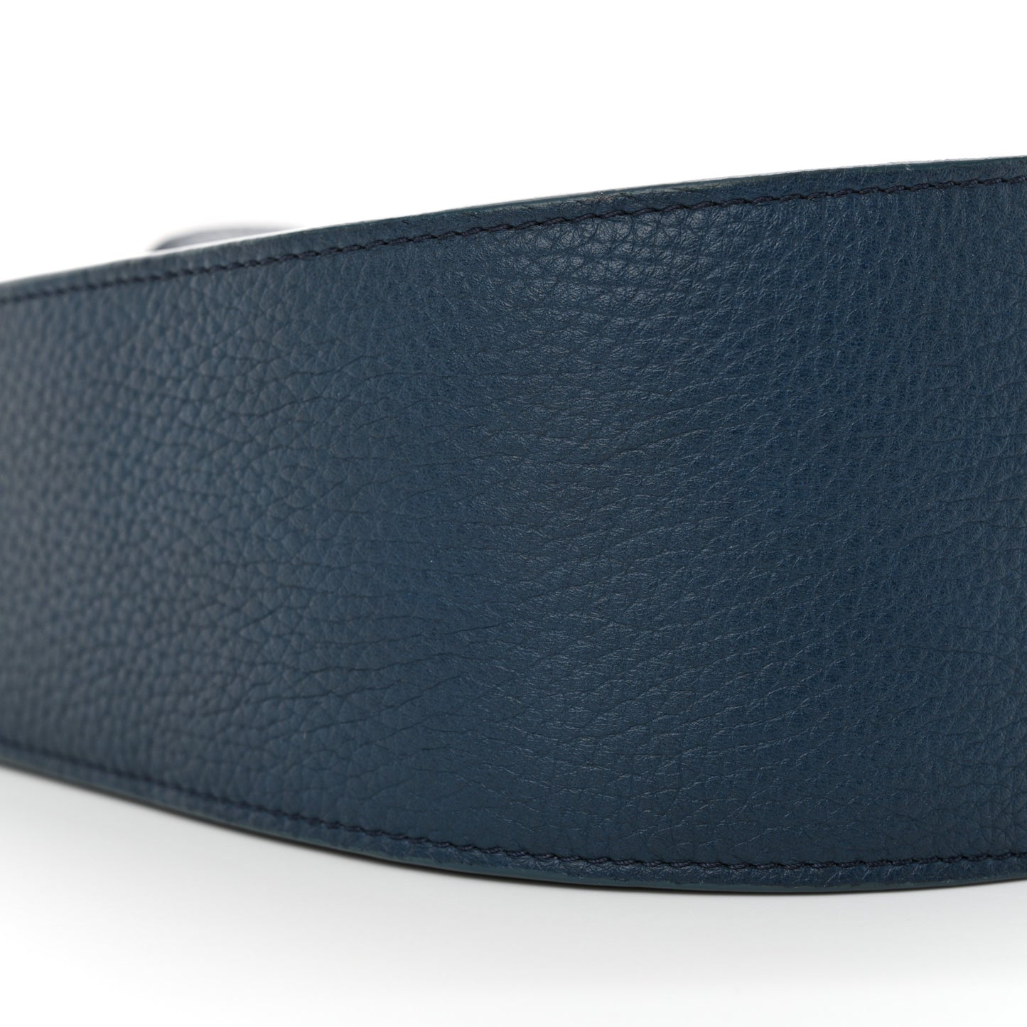 Deerskin Drawstring Pouch Blue