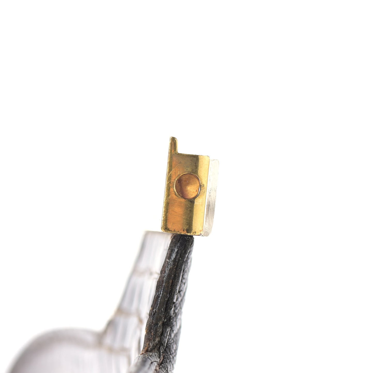 Shiny Porosus Crocodile Constance 23 Chocolate