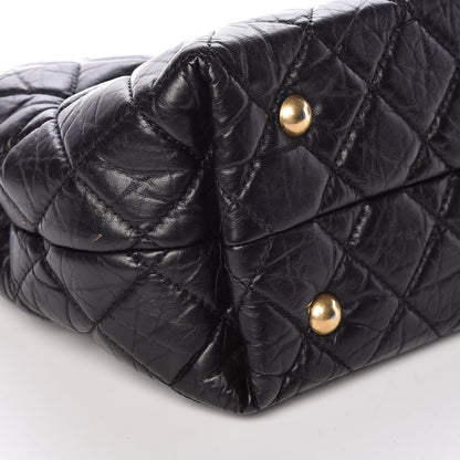 Chanel Aged Calfskin Reissue 2.55 Tote Black 8 of 9