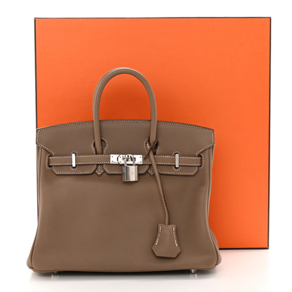 Hermes Swift Birkin 25 Etoupe 17 of 17