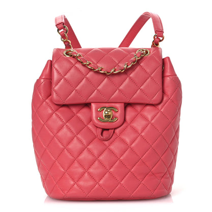 Chanel Lambskin Quilted Mini Urban Spirit Backpack Pink 1 of 15