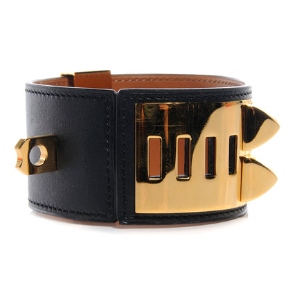 Hermes Chamonix Collier de Chien CDC Bracelet Black Small 3 of 6