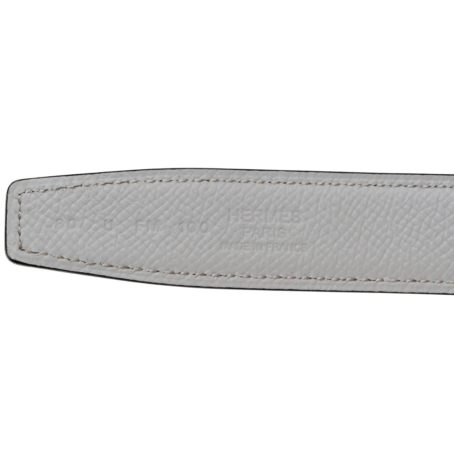 Swift Epsom 24mm H au Carre Twist Belt Nata Etoupe