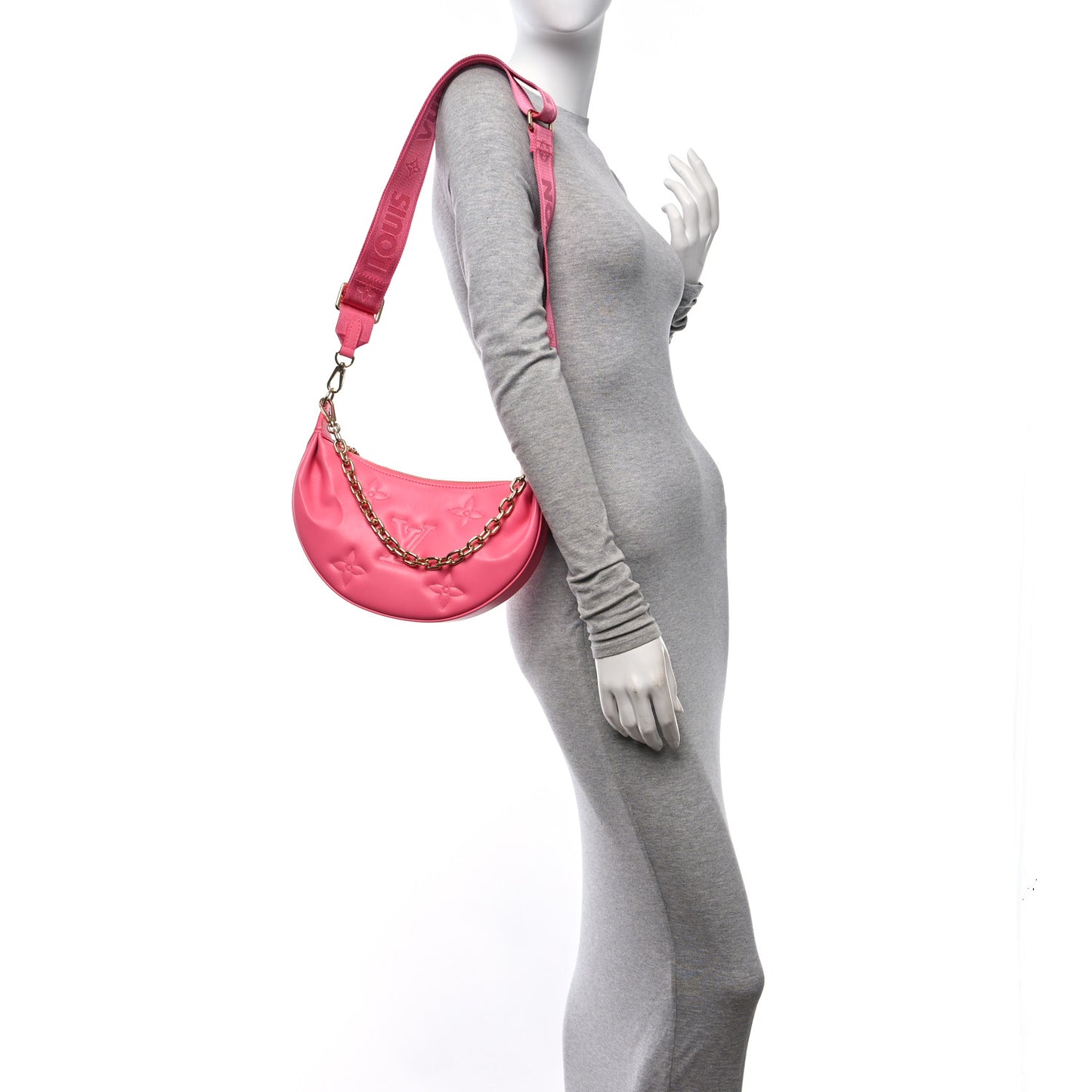 Calfskin Bubblegram Over The Moon Dragon Fruit