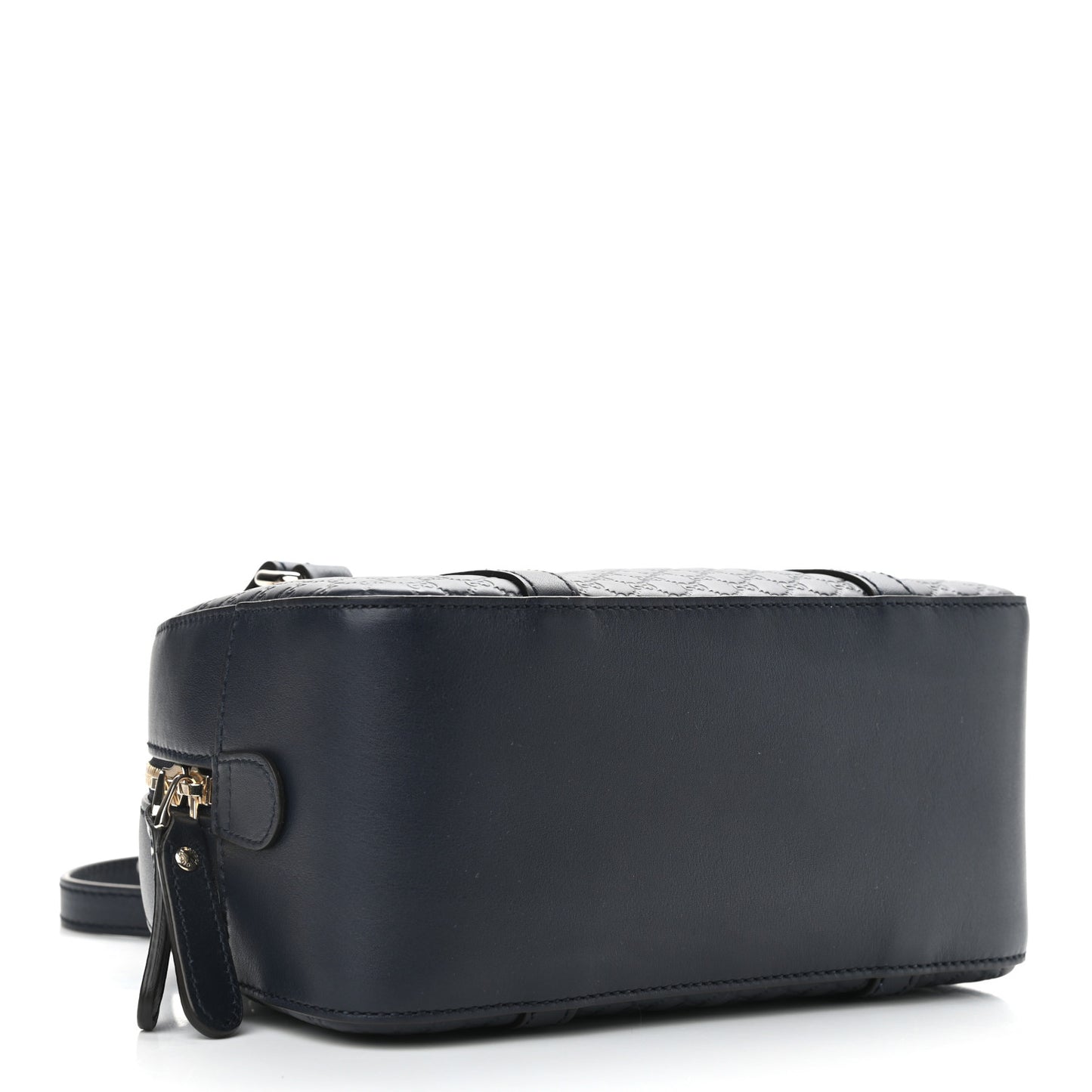 Soft Microguccissima Small Crossbody Bag Blue