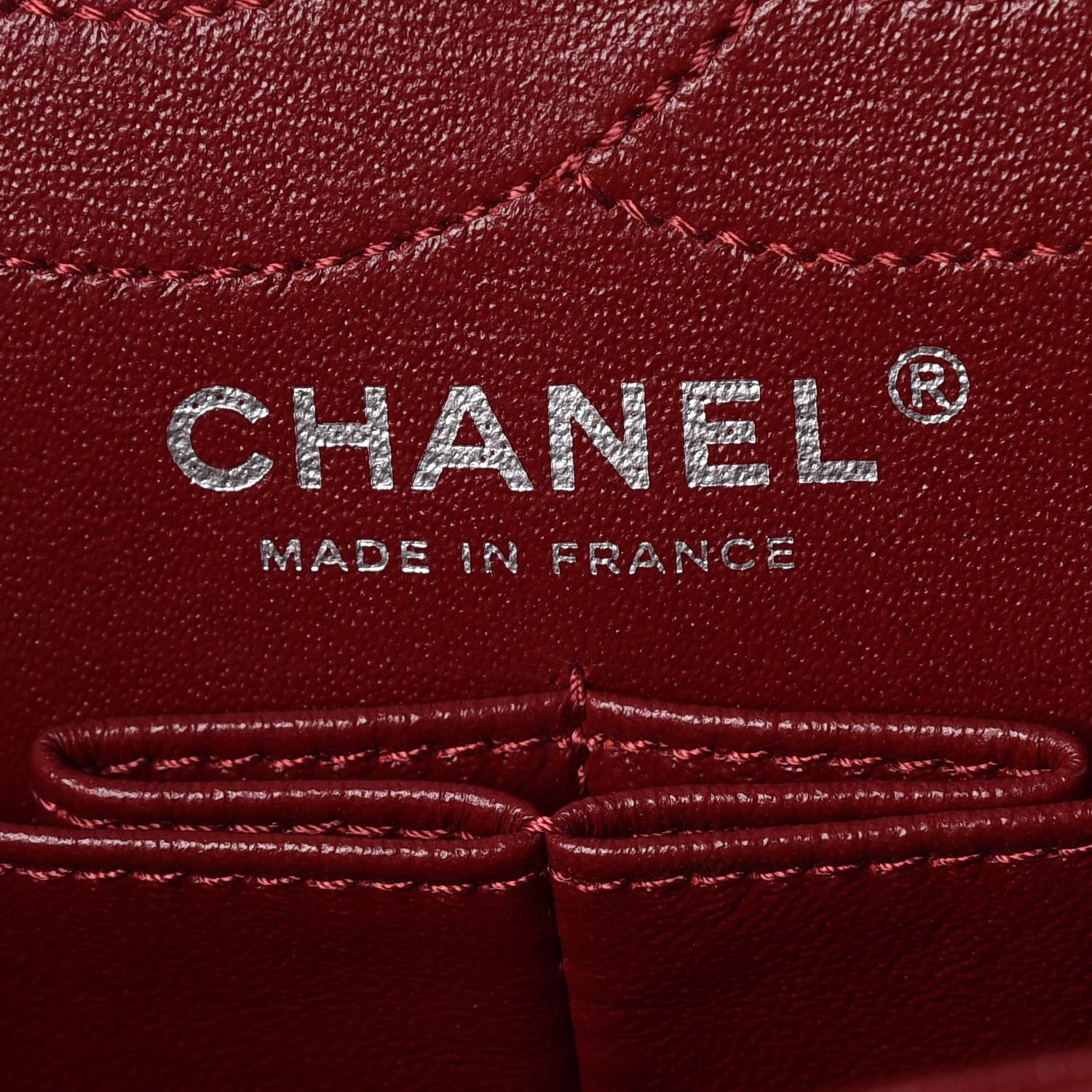 Chanel Patent Caviar Quilted 2.55 Reissue 226 Flap Burgundy 6 of 11