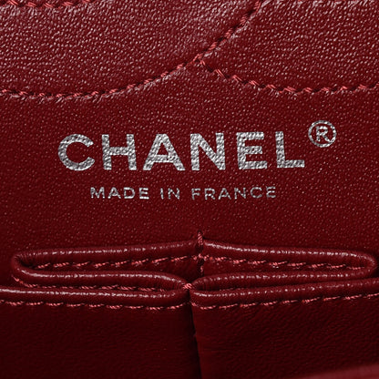 Chanel Patent Caviar Quilted 2.55 Reissue 226 Flap Burgundy 6 of 11