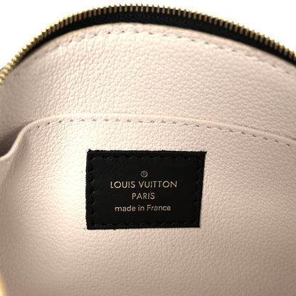 Louis Vuitton Monogram Giant Crafty Cosmetic Pouch Creme Caramel 6 of 7