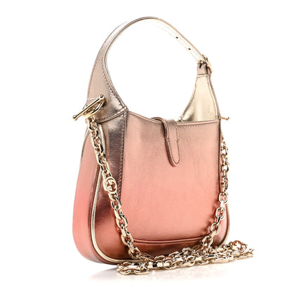 Gucci Metallic Faded Nappa Mini Jackie 1961 Copper 3 of 11
