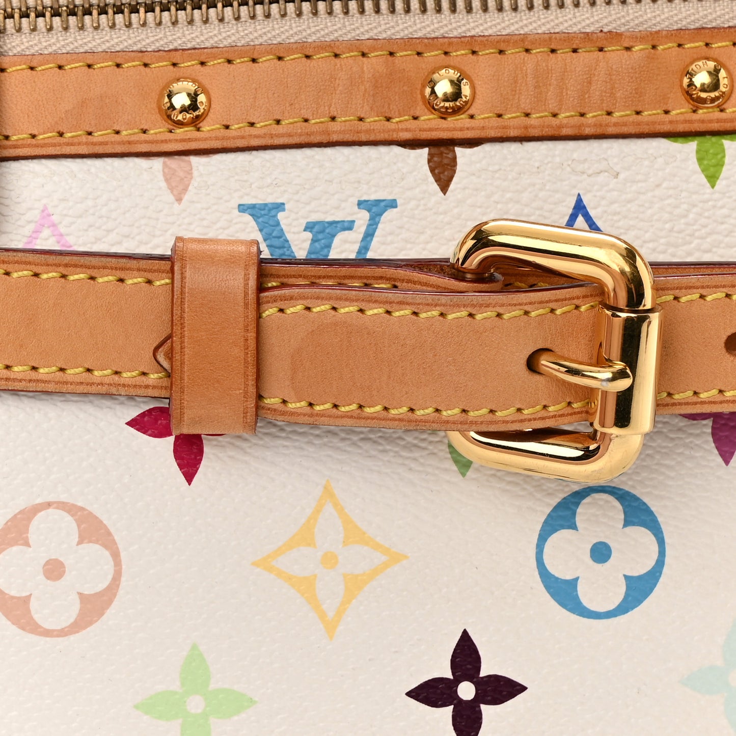 Monogram Multicolor Rita White