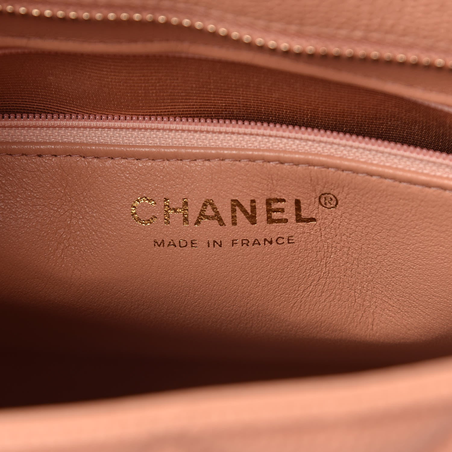 Chanel Caviar Medallion CC Tote Light Pink 7 of 15