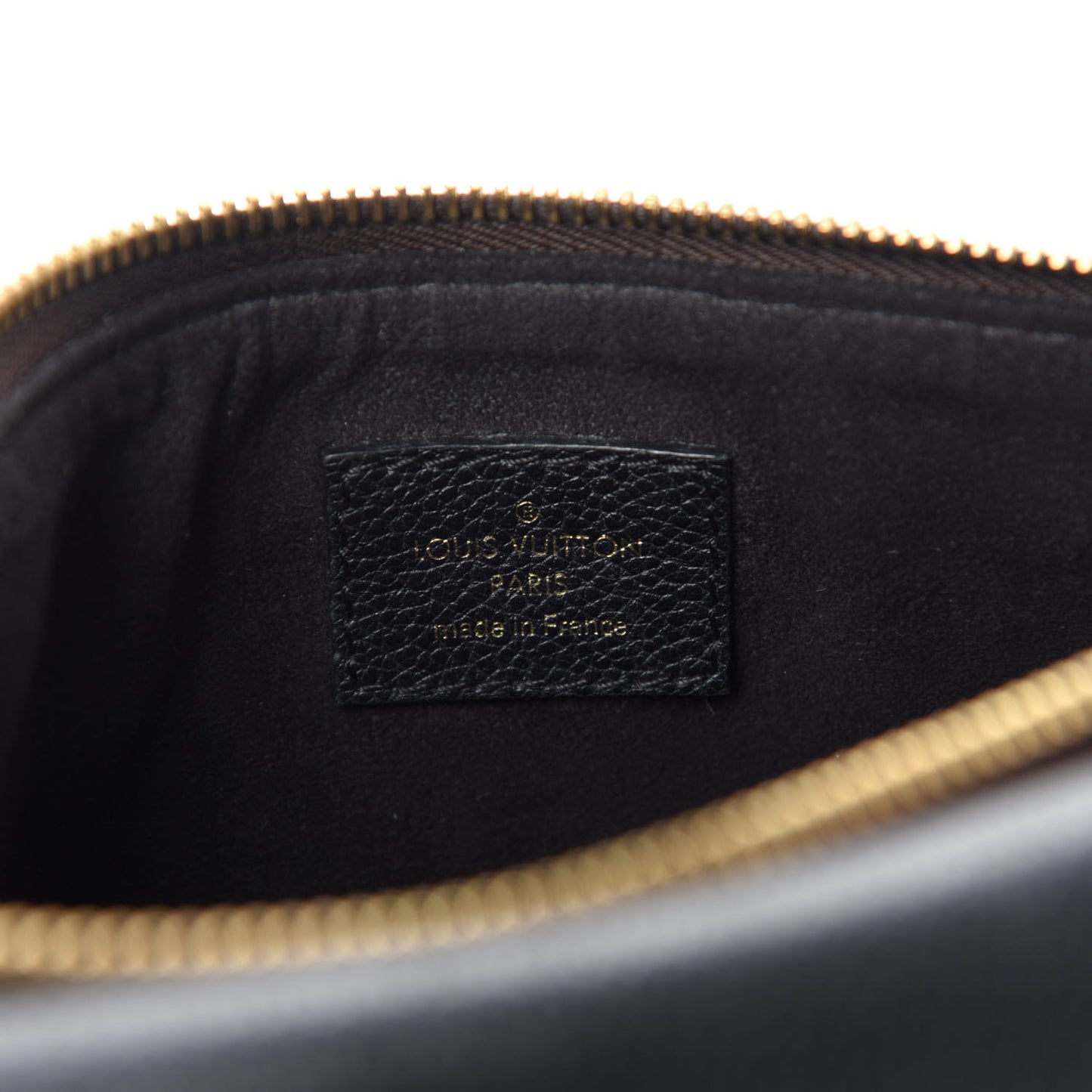 Monogram Twice Pochette Black