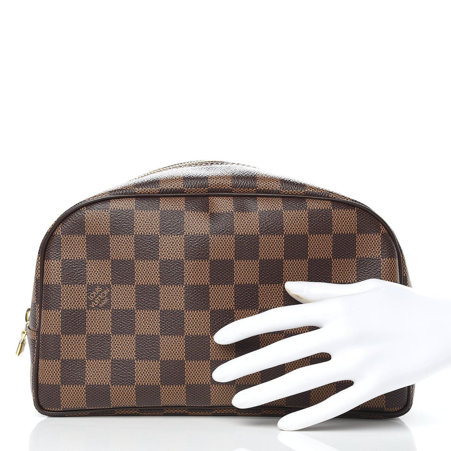 Damier Ebene Toiletry Bag 25