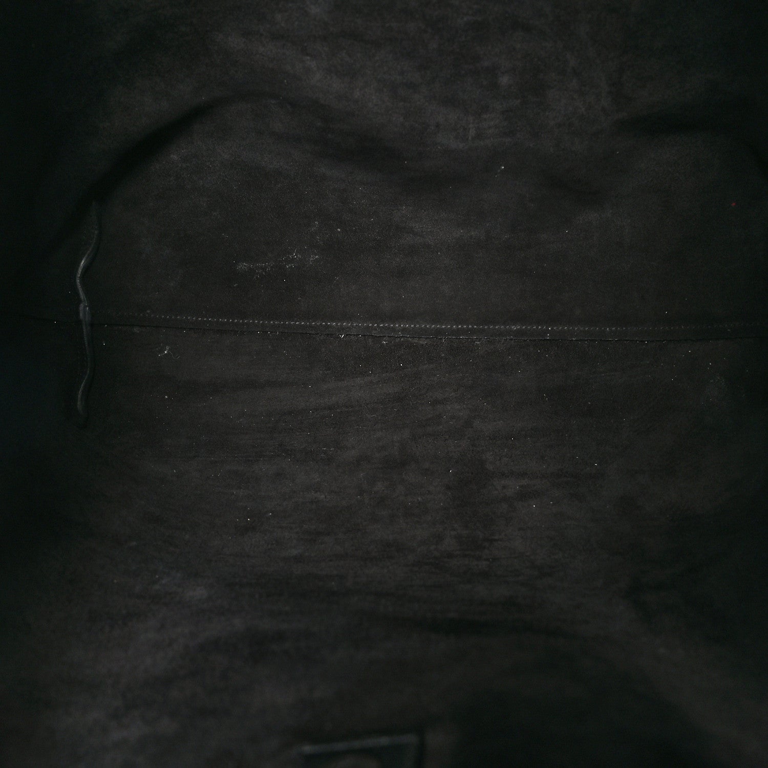 Saint Laurent Calfskin Crocodile Embossed Large Shopper Tote Black 5 of 15