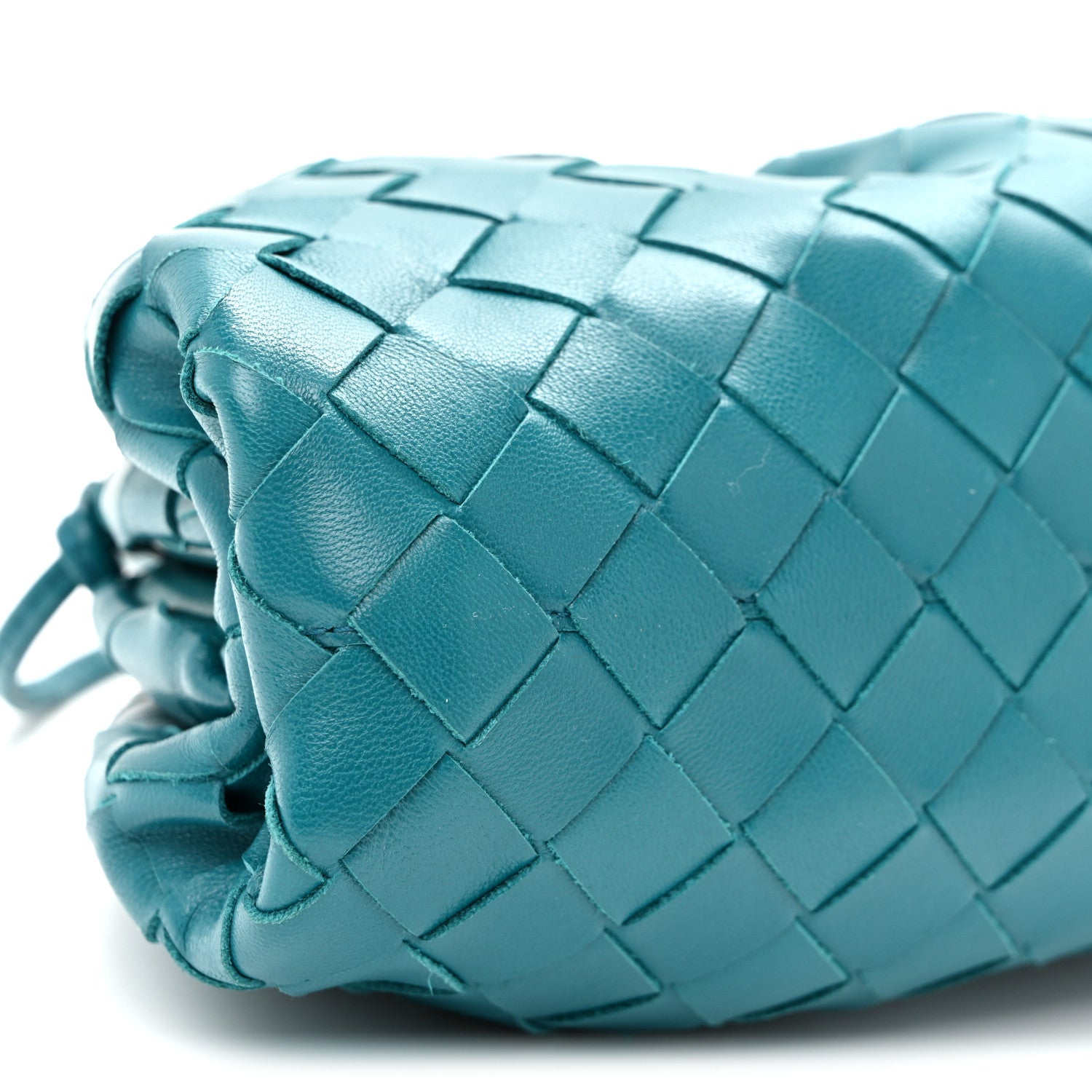 Bottega Veneta Nappa Intrecciato The Mini Pouch Mallard 9 of 10