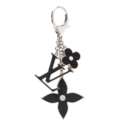 Louis Vuitton Electric Epi Fleur d'Epi Bag Charm Black 1 of 4