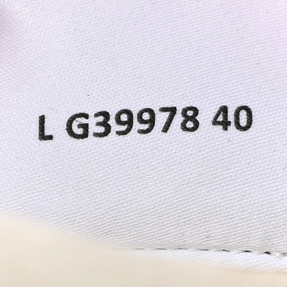 Chanel Suede Kidskin Womens CC Sneakers 40 White Blue 7 of 8