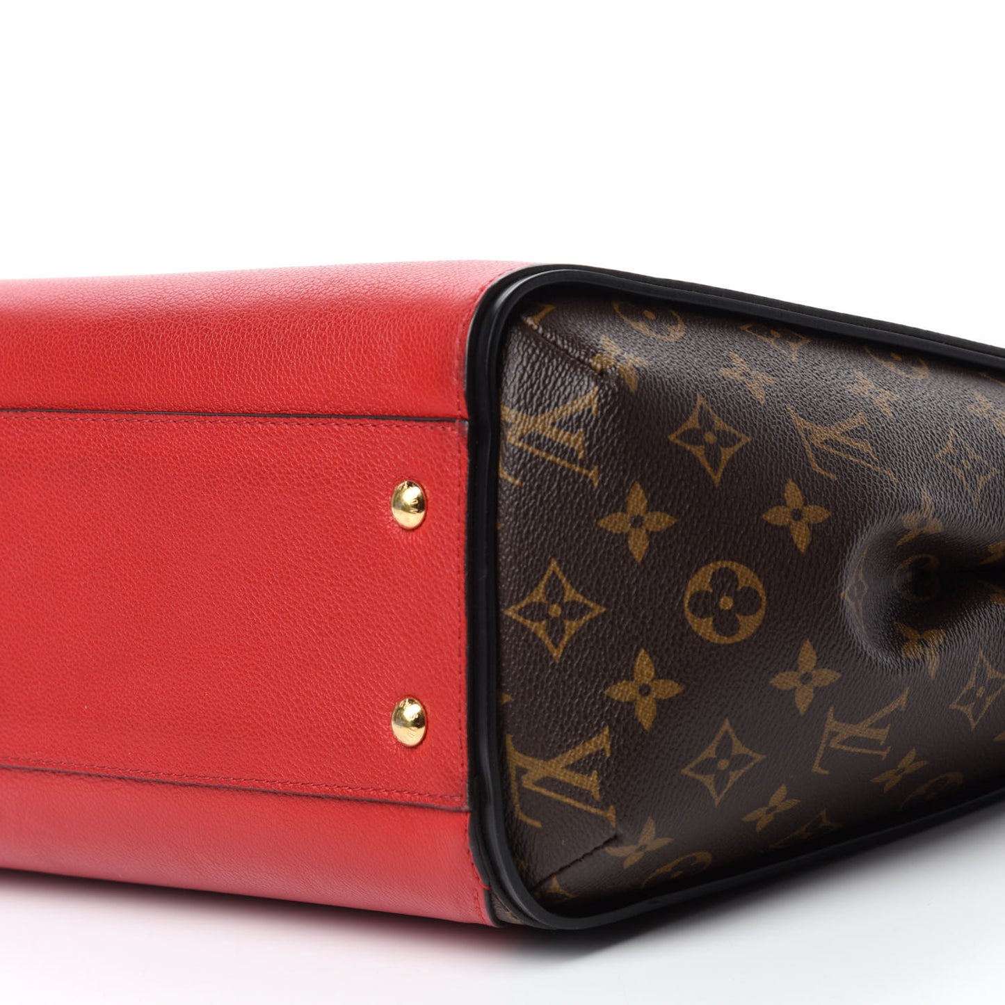 Calfskin Monogram Kimono Tote Cherry