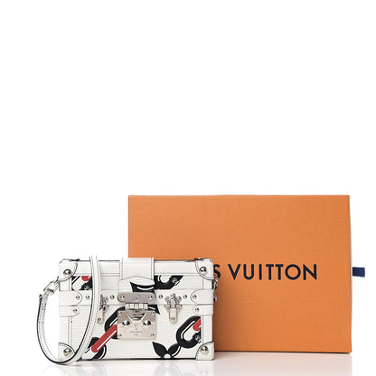 Louis Vuitton Epi Petite Malle White 10 of 10