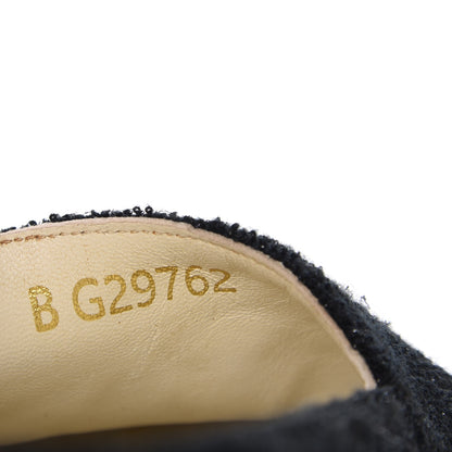 Chanel Fabric Patent Calfskin CC Espadrilles 40 Black 7 of 12