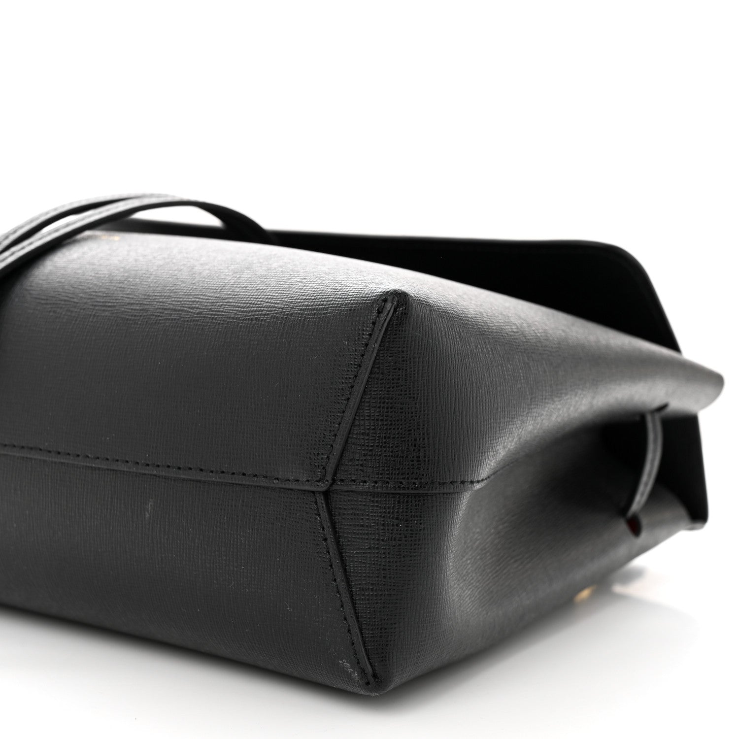 Mansur Gavriel Calfskin Mini Lady Bag Black Flamma 10 of 12