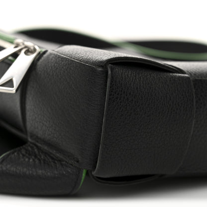 Bottega Veneta Calfskin Intrecciato Mini Cassette Sling Bag Black Parakeet 14 of 19