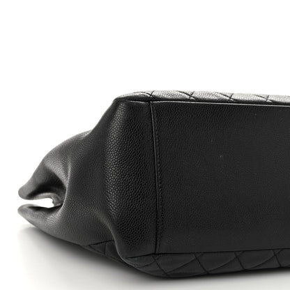 Chanel Caviar Quilted Grand Shopping Tote GST Black 8 of 10