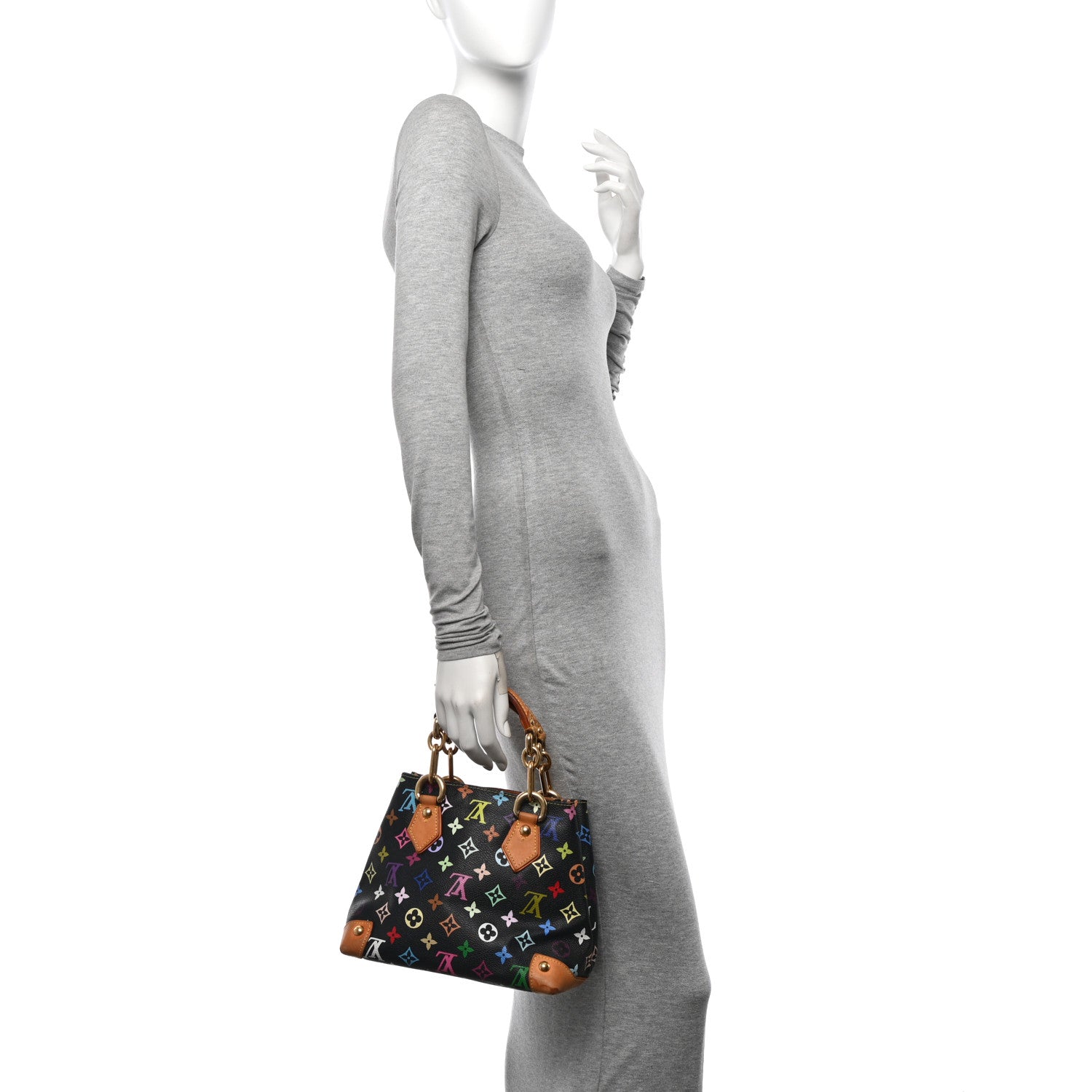 Louis Vuitton Monogram Multicolor Audra Black 2 of 18