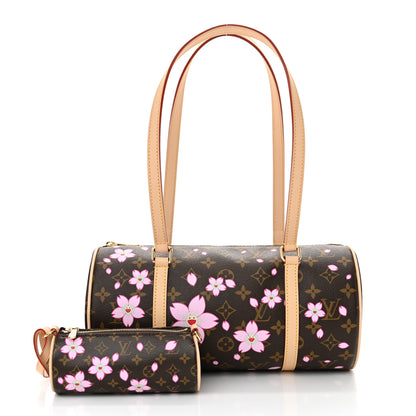 Louis Vuitton LV X TM Monogram Cherry Blossom Papillon Sakura Brown 3 of 10