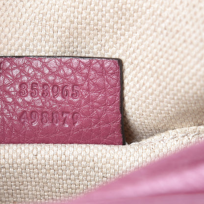 Gucci Cellarius Calfskin Mini Soho Chain Bag Peonia Flower 7 of 12