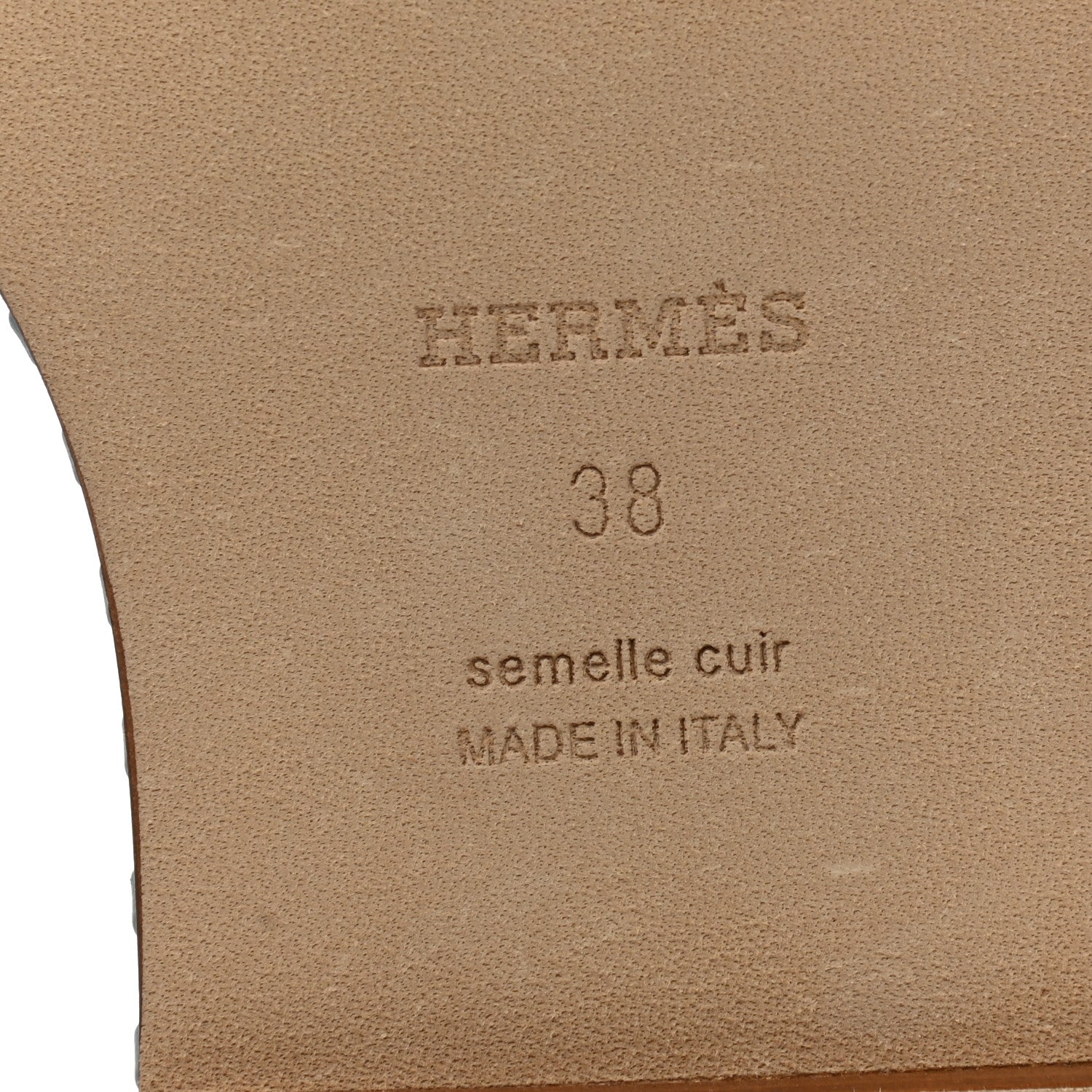 Hermes Box Calfskin Braided Oran Sandals 38 Vert D'Eau 6 of 9