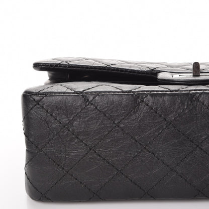 Chanel Aged Calfskin Quilted 2.55 Reissue 225 Flap Black 9 of 10