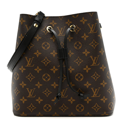 Louis Vuitton Monogram Neonoe MM Black 2 of 19