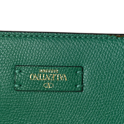 Valentino Garavani Grainy Calfskin VSling Belt Bag English Green 11 of 11